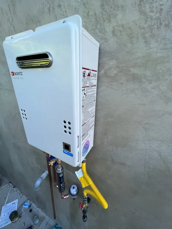 Tankless water heater installation for Hoover homes